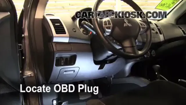2010 Mitsubishi Outlander ES 2.4L 4 Cyl. Lumière « Check engine » du moteur Diagnostic